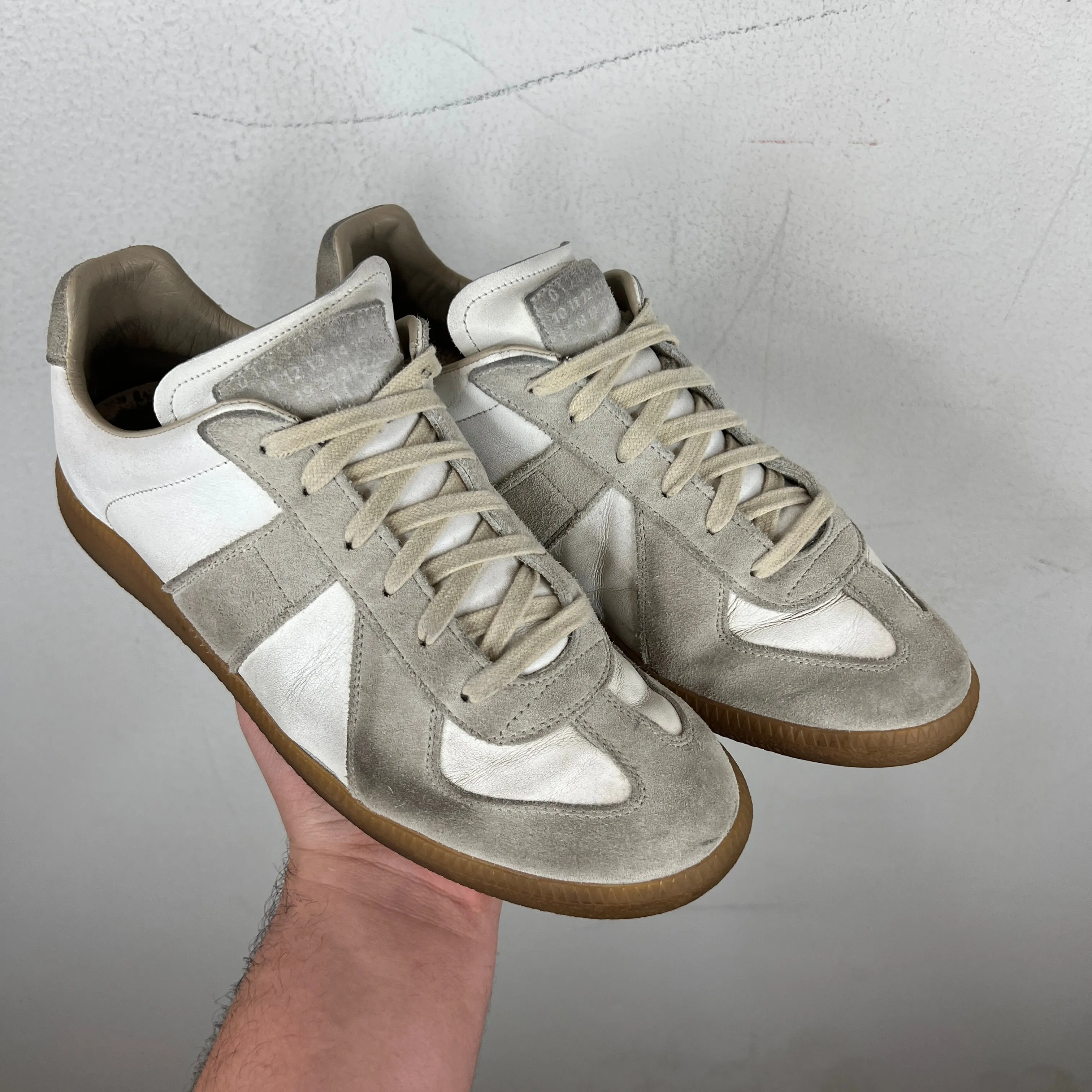 Margiela White Smoked Replica Sneakers