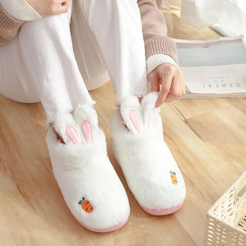 Maternity Shoes Non-slip Soft Bottom Plush Slippers