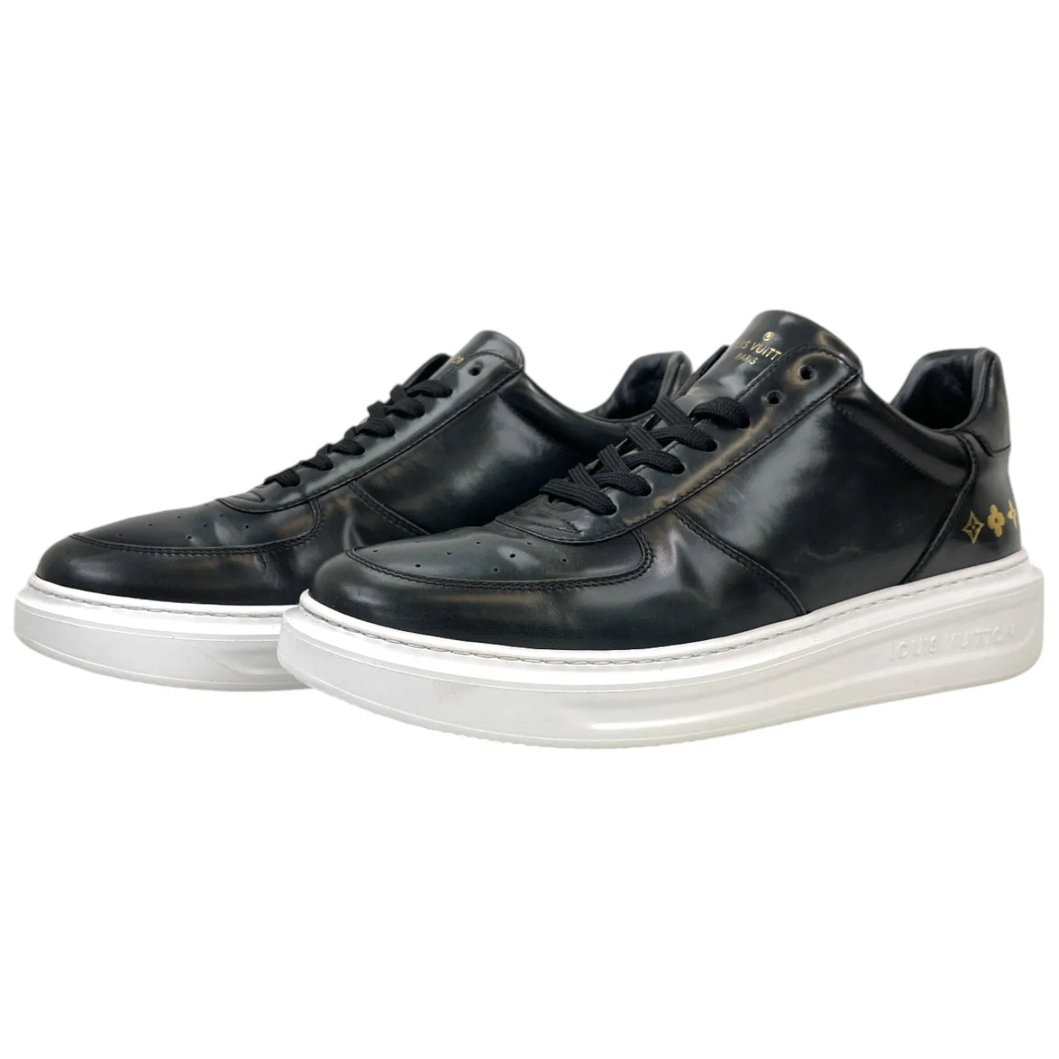 Men's Beverly Hills Low Trainers Black Size EU 40 / UK 6