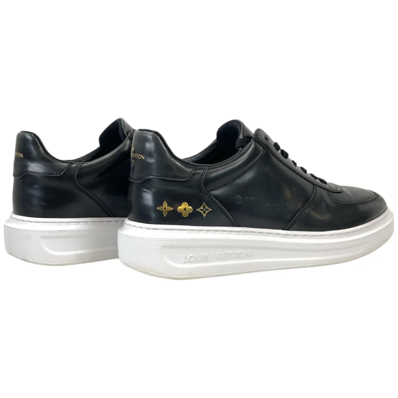 Men's Beverly Hills Low Trainers Black Size EU 40 / UK 6