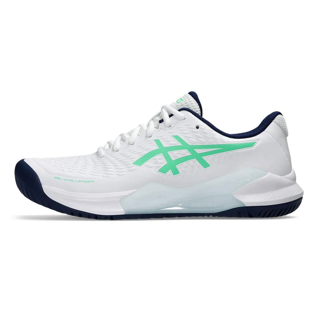 Mens Gel-Challenger 14 Tennis Shoes White and New Leaf