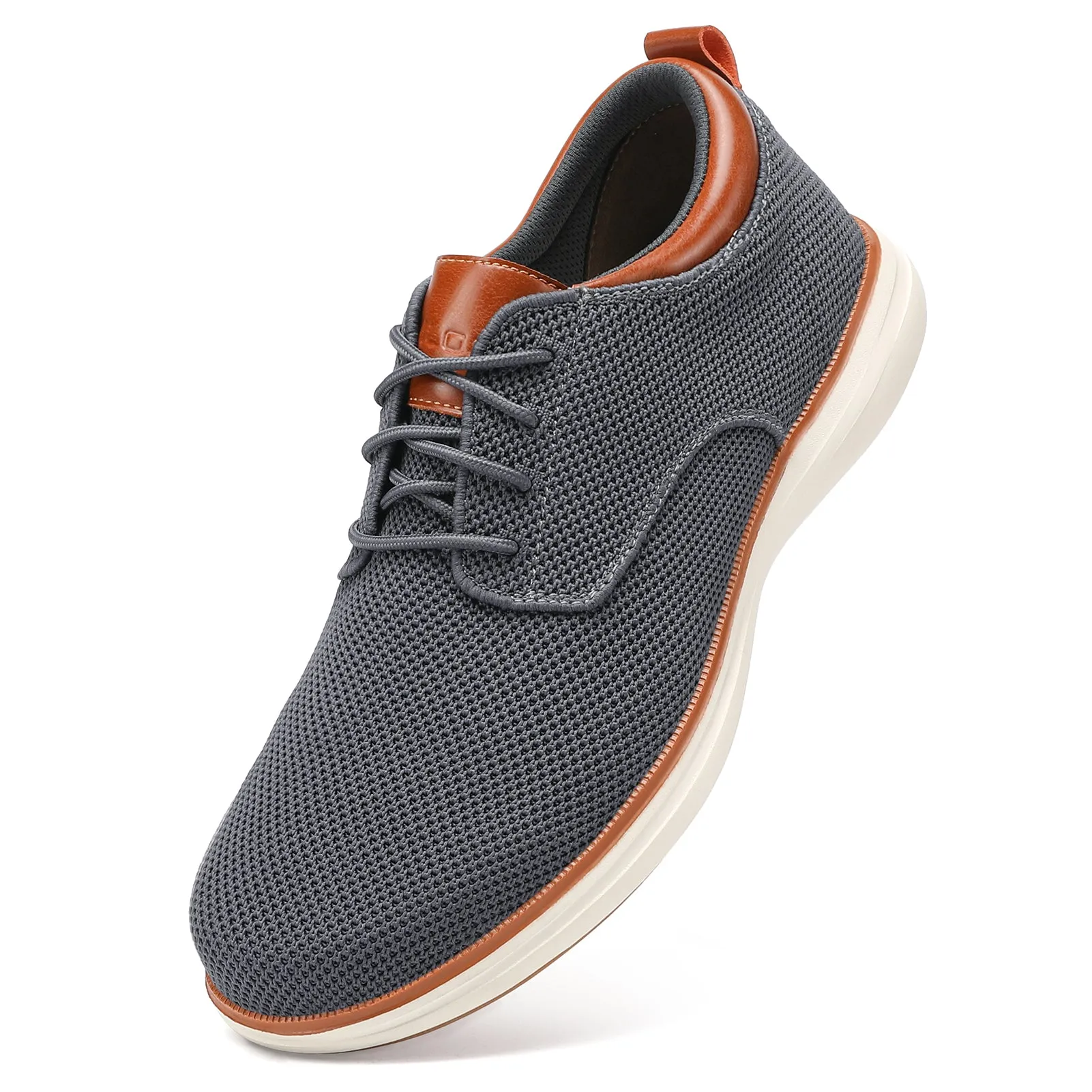 Men's Wide Oxfords Casual Dress  Business Shoes Fashion Sneakers Mesh Lightweight Comfortable Walking Shoes