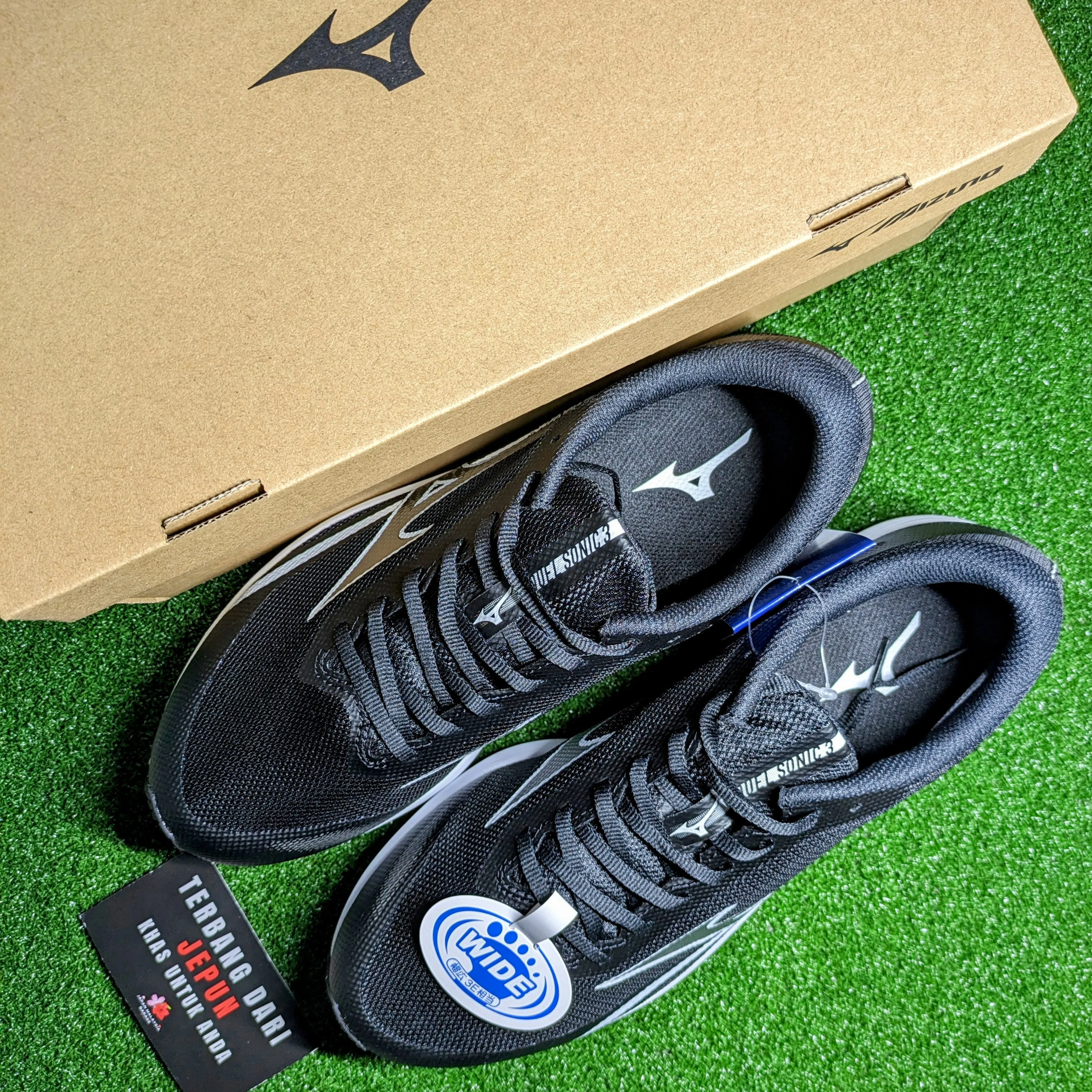 Mizuno Duel Sonic 3 Wide(Black)