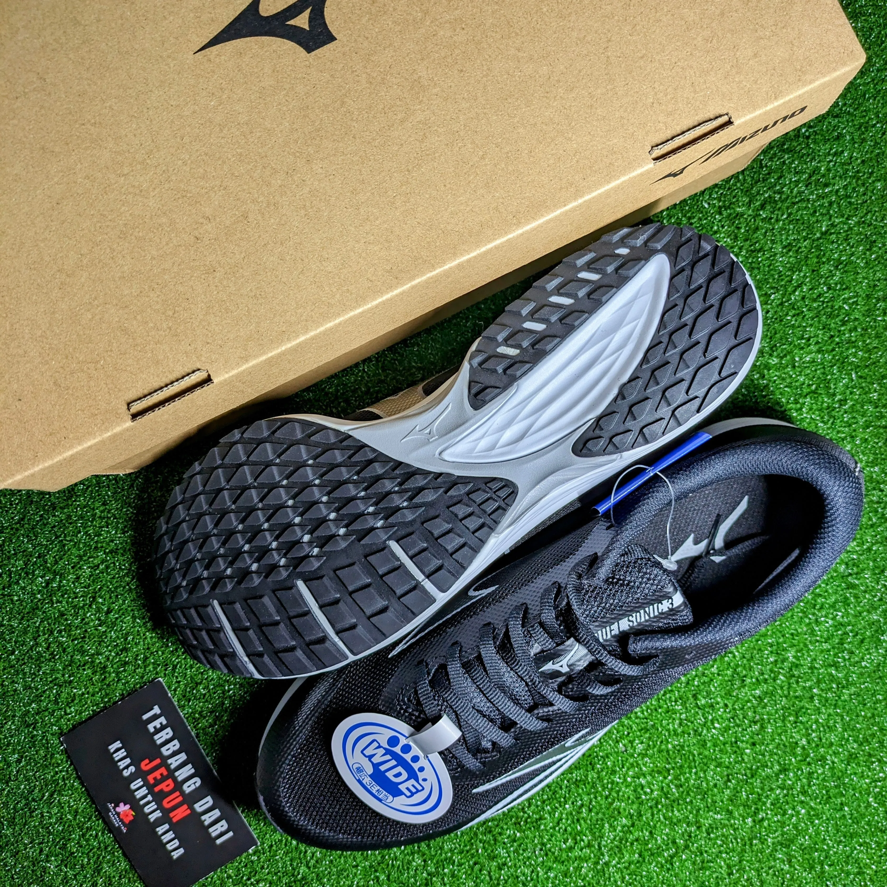 Mizuno Duel Sonic 3 Wide(Black)