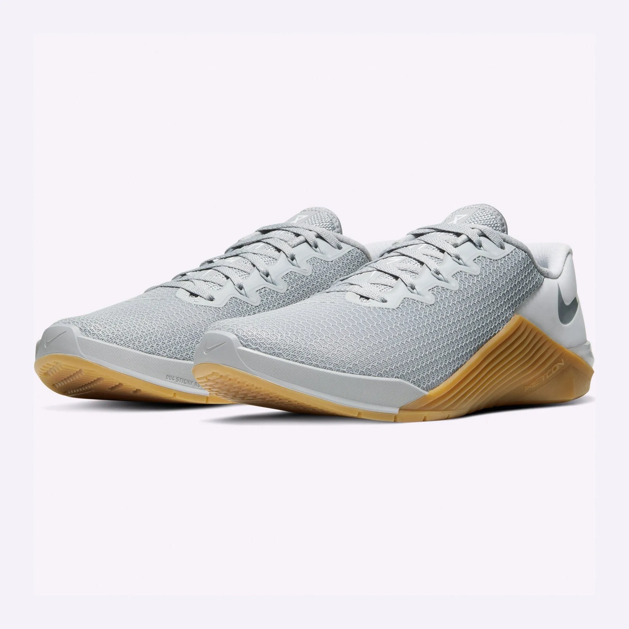 Nike - Metcon 5 Men's Training Shoe - WOLF GREY/WOLF GREY-WHITE-GUM MED BROWN