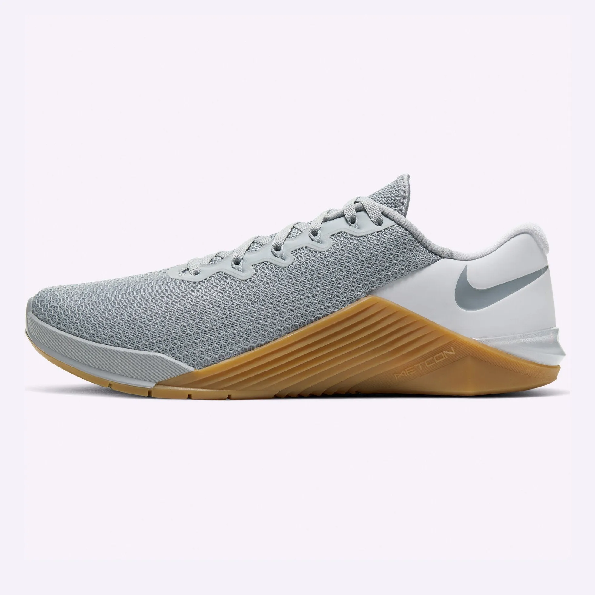 Nike - Metcon 5 Men's Training Shoe - WOLF GREY/WOLF GREY-WHITE-GUM MED BROWN