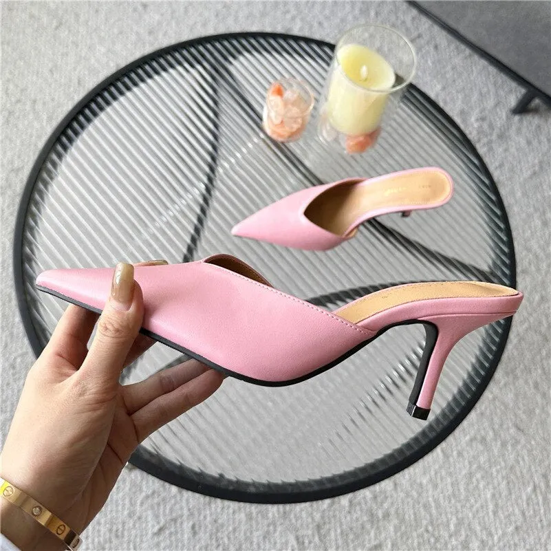 Pointed Toe Kitten heel Shoes