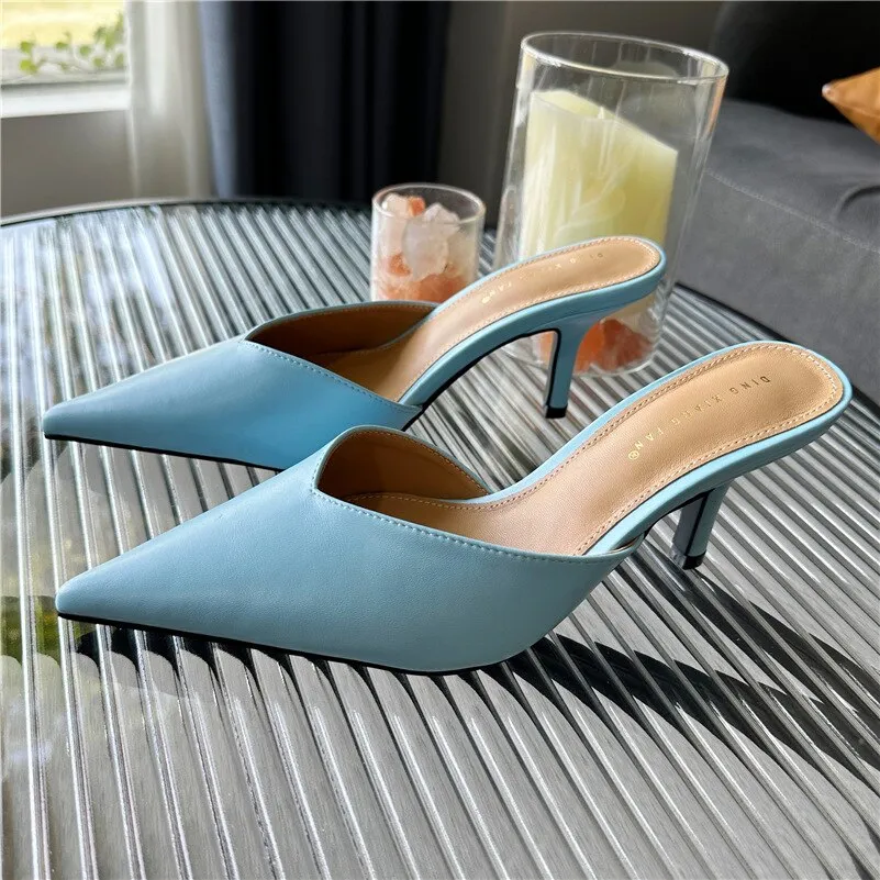 Pointed Toe Kitten heel Shoes