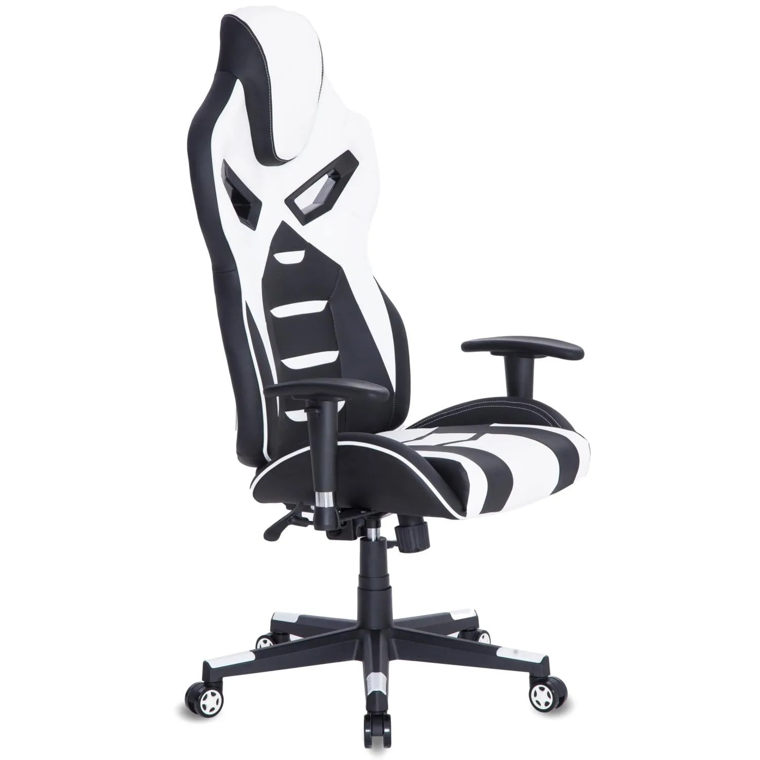 PRO-X SERIES/ 0052 GAMING CHAIR (BLACK & WHITE)