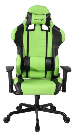 PRO-X SERIES/ 7206 GAMING CHAIR (GREEN & BLACK)