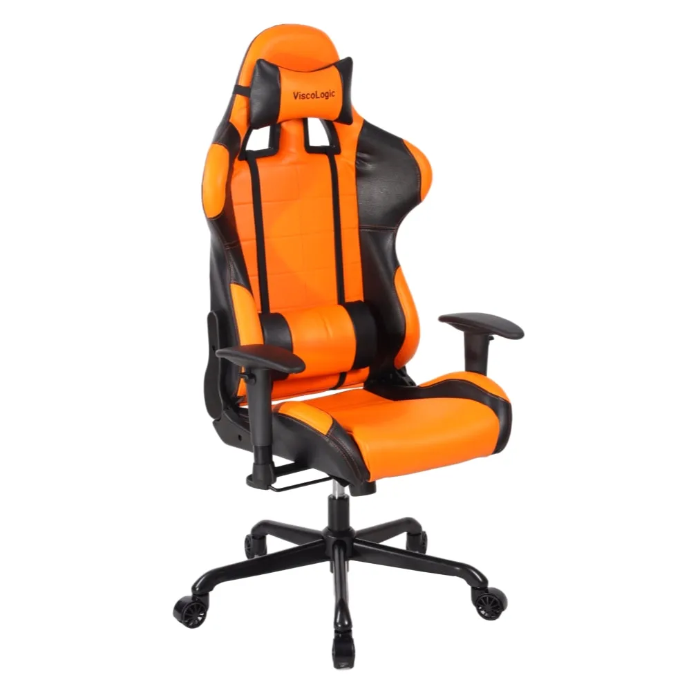 PRO-X SERIES/ 7206 GAMING CHAIR (ORANGE & BLACK)