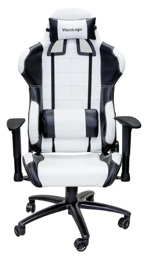 PRO-X SERIES/ 7206 GAMING CHAIR (WHITE & BLACK)