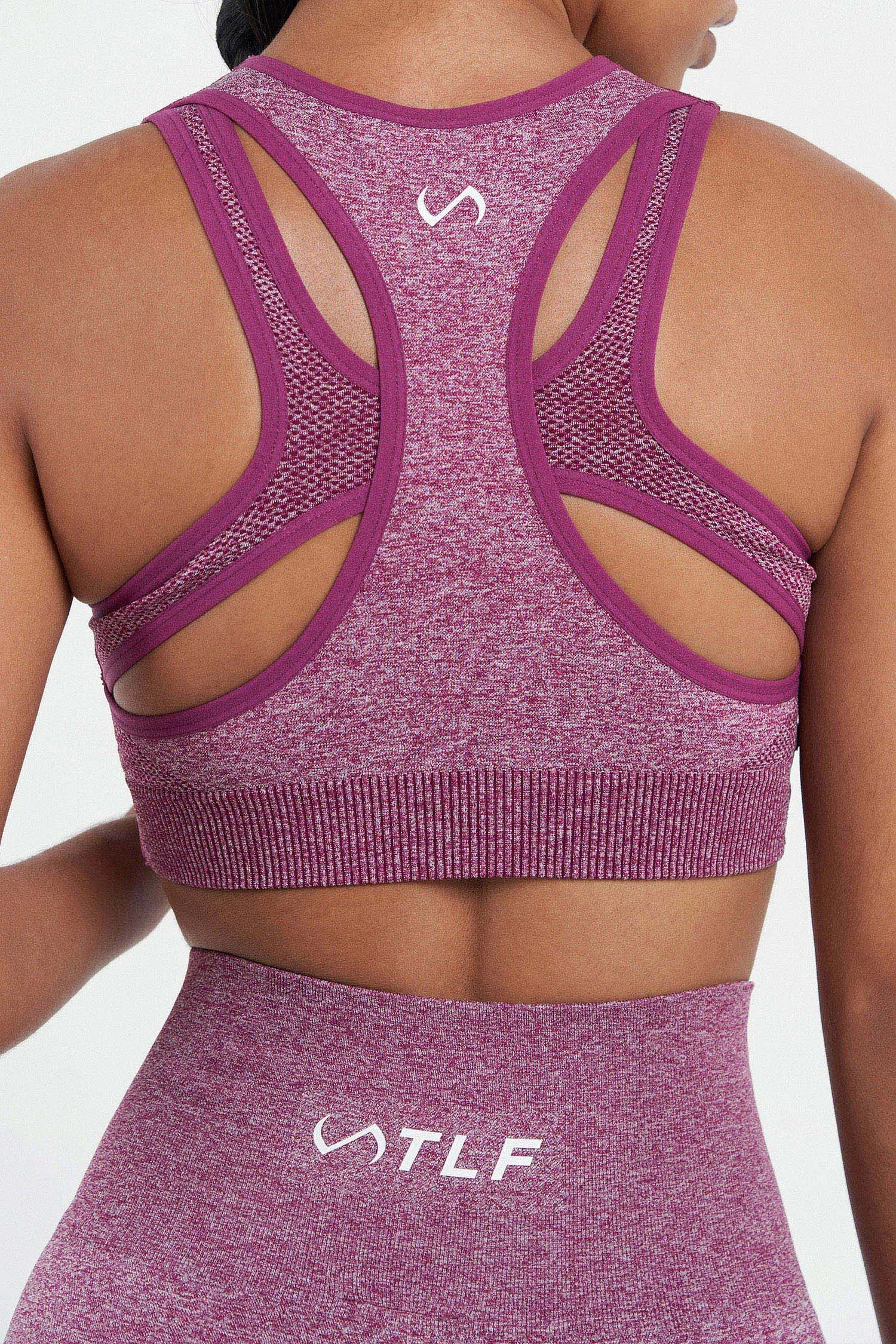 React Seamless High Support Sports Bra