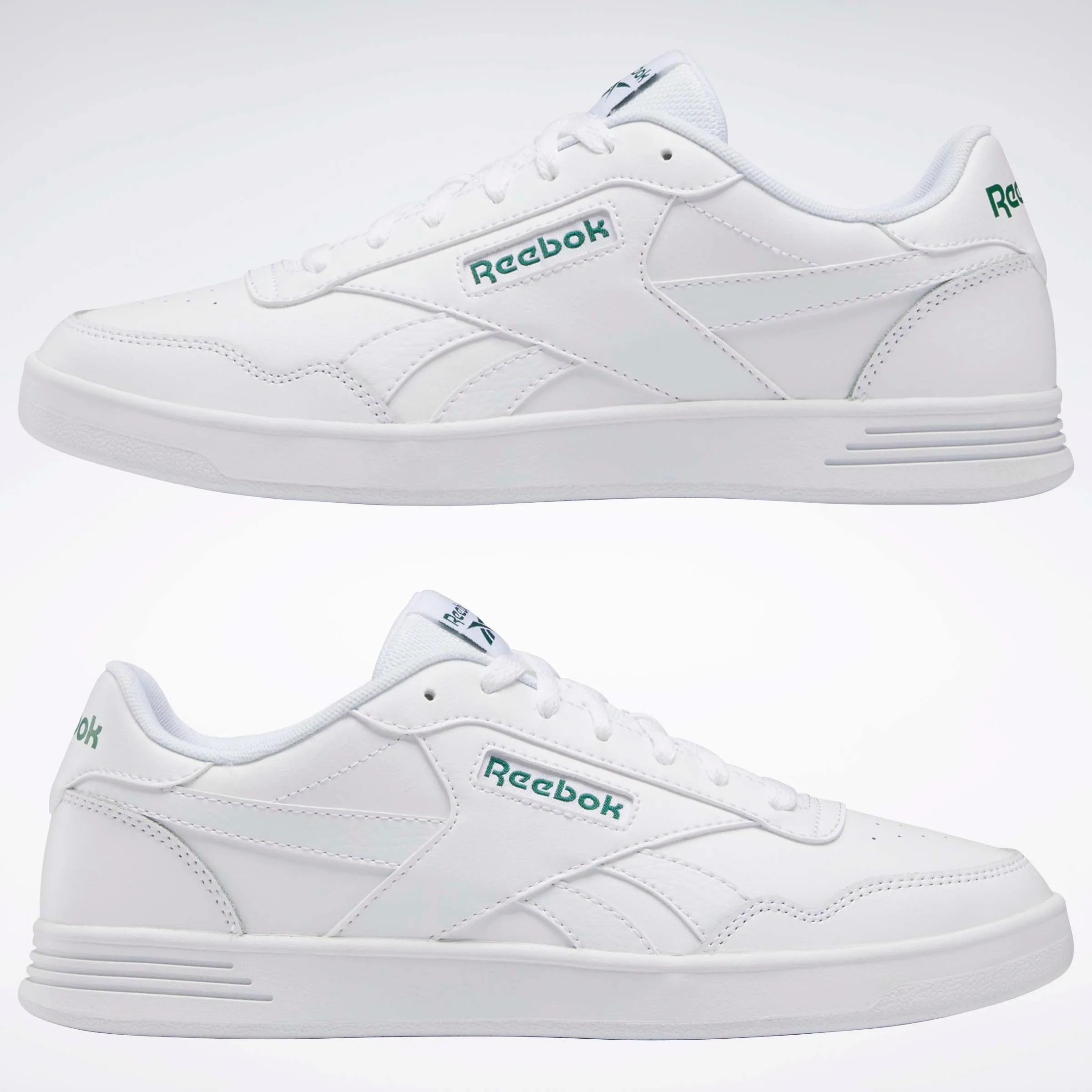 Reebok Court Advance White/White/Clover Green