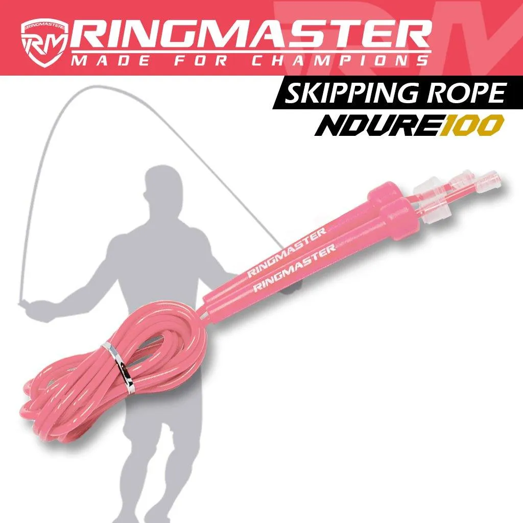 RINGMASTER SPORTS SKIPPING ROPE 2.5m PINK