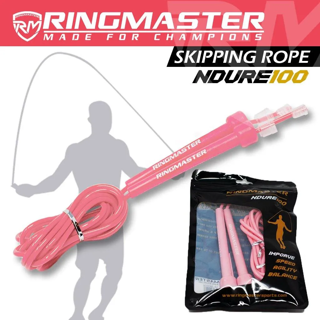 RINGMASTER SPORTS SKIPPING ROPE 2.5m PINK