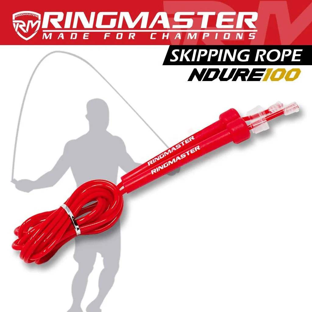 RINGMASTER SPORTS SKIPPING ROPE 2.5M RED