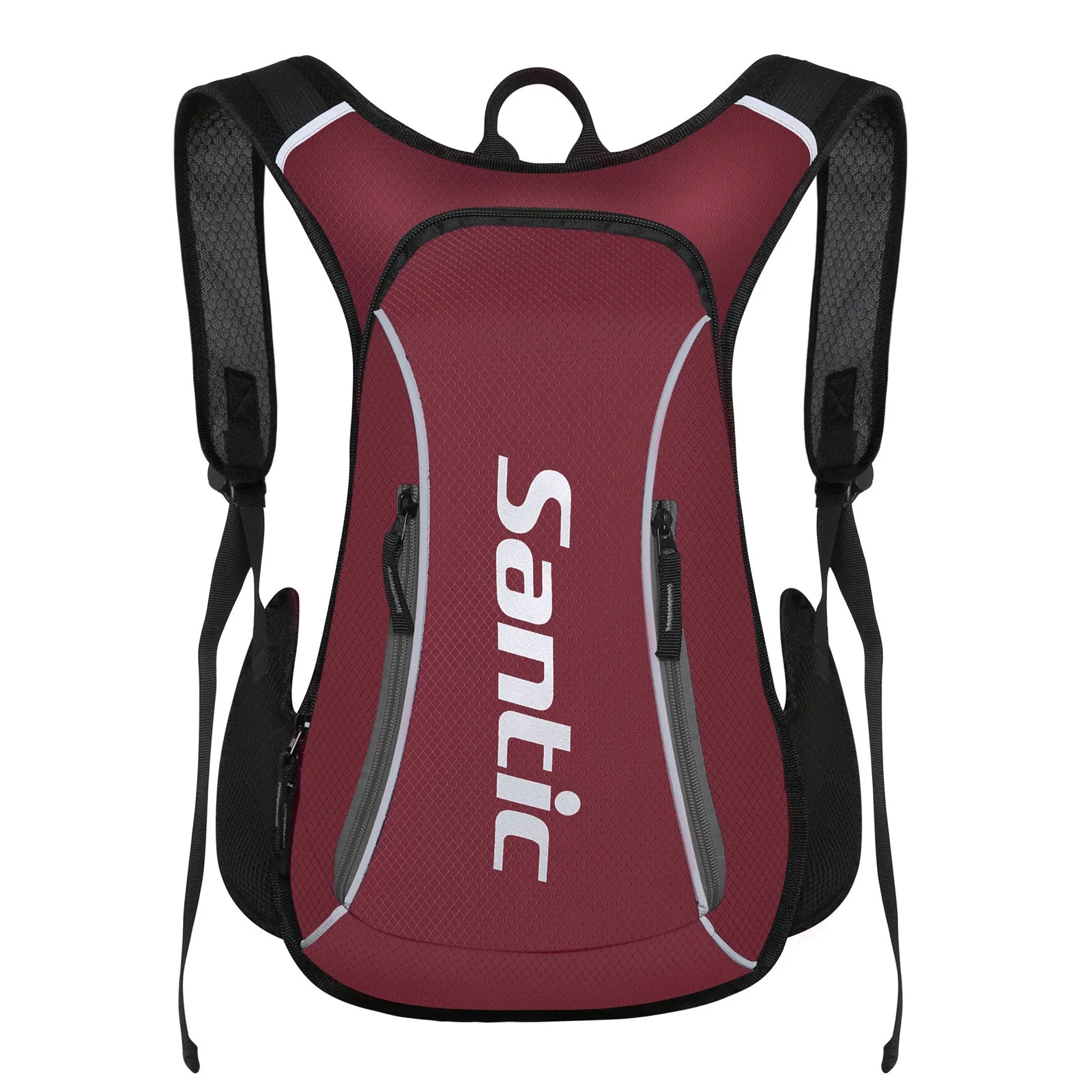 Santic Wine Red Cycling Backpack Light Small