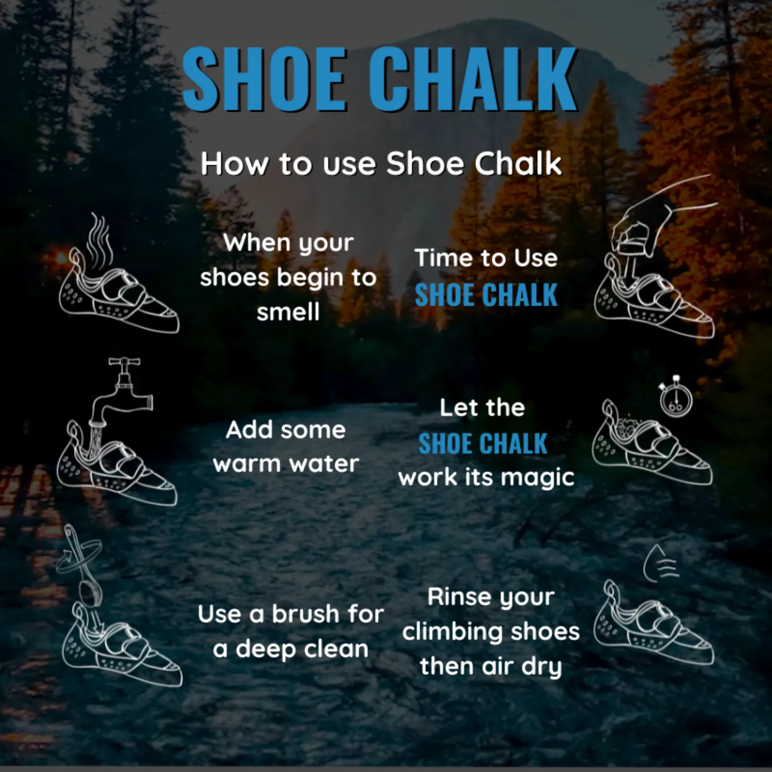 Shoe Chalk - Climbing Shoe Cleaner