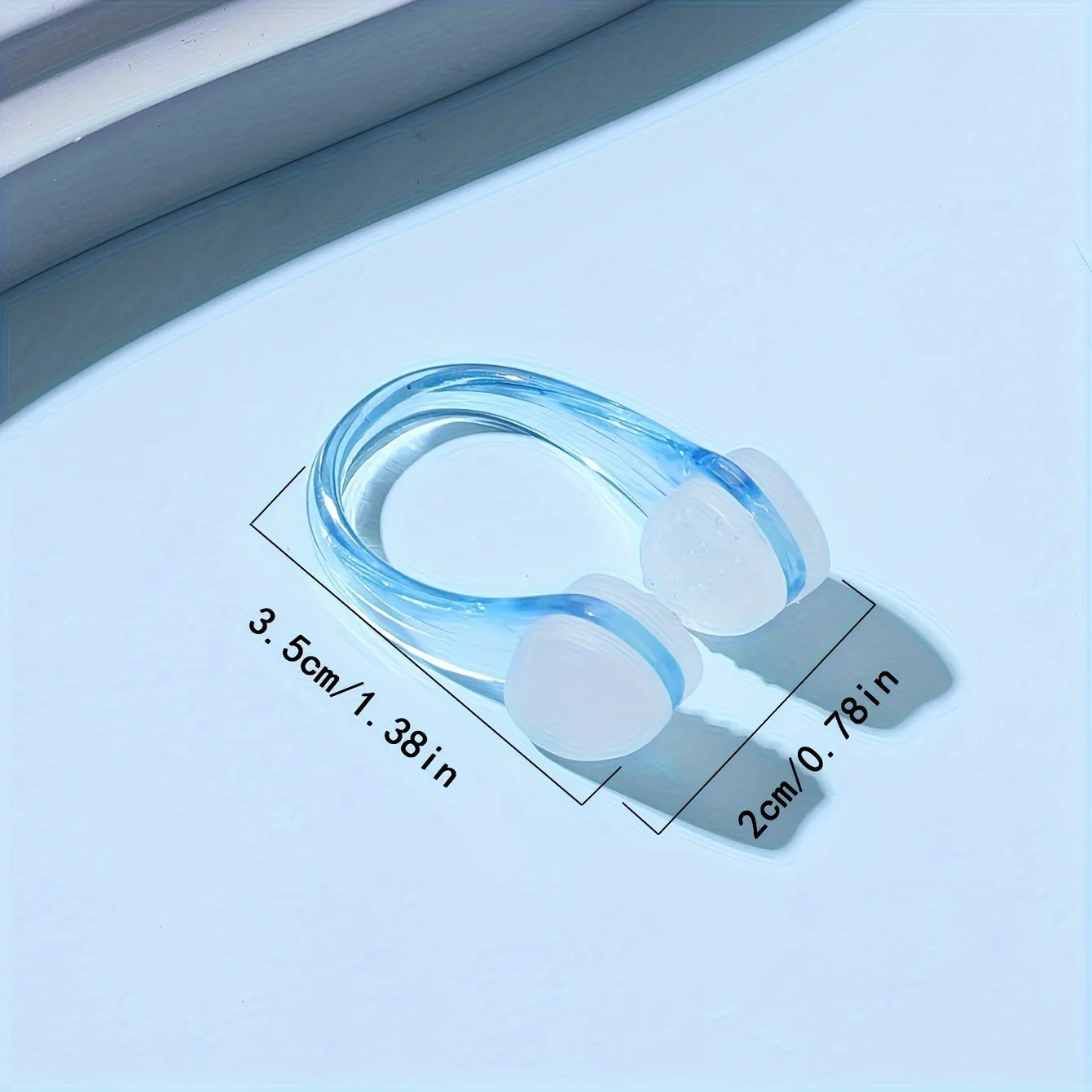 Silicone Waterproof Swimming Nose Clip for Training NonSlip Design