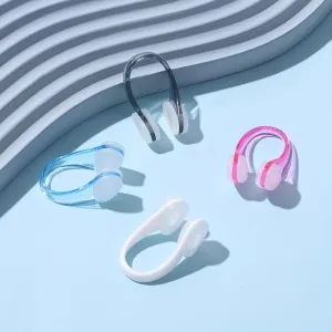 Silicone Waterproof Swimming Nose Clip for Training NonSlip Design