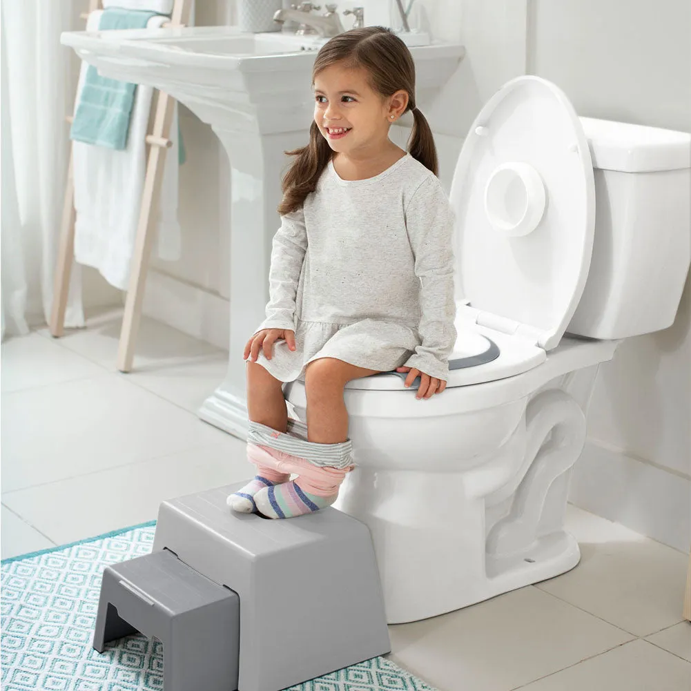 Skip Hop Easy-Store Toilet Trainer - White