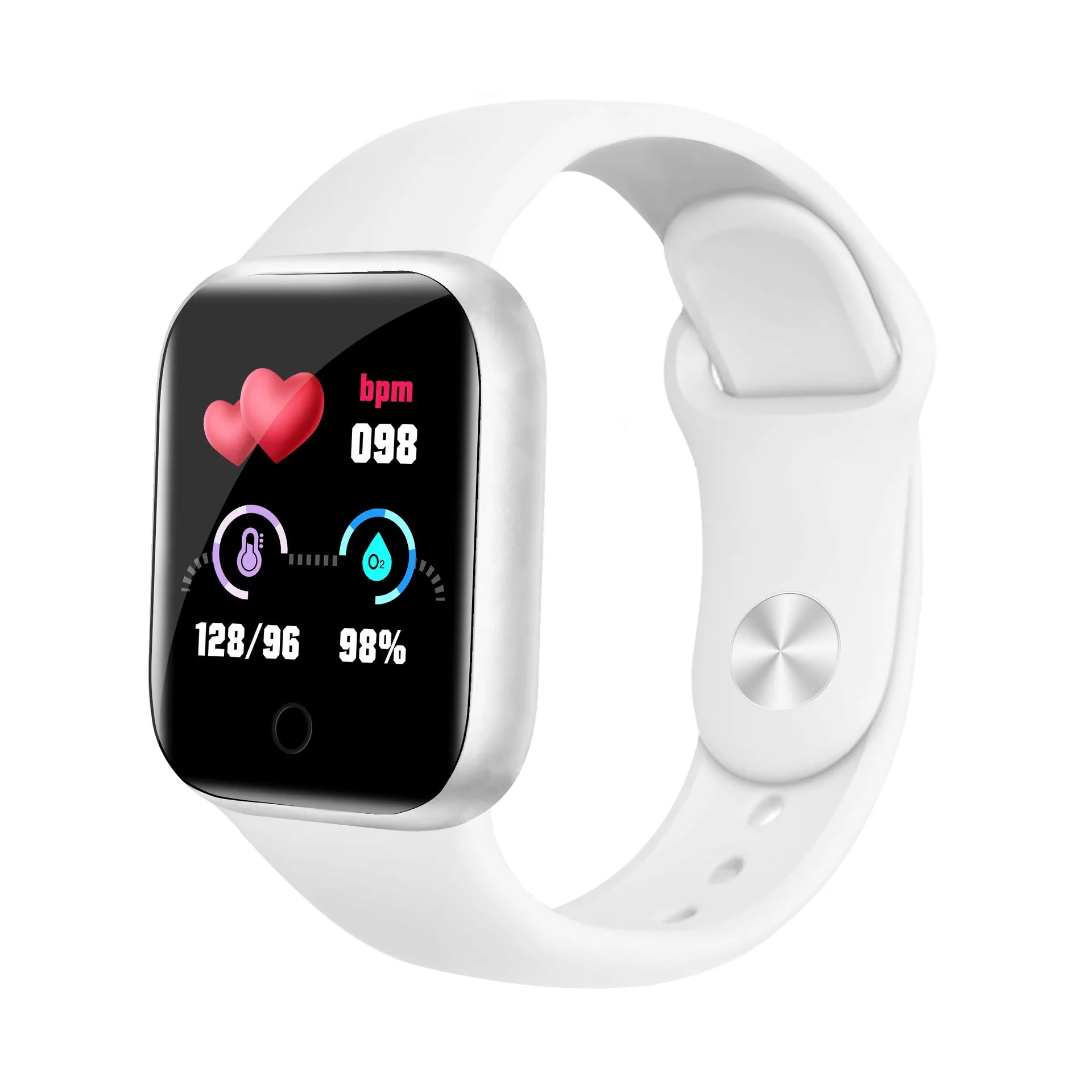 Smart Bracelet 1.44 Smart Bracelet Bluetooth Heart Rate Blood Pressure Bluetooth Sports Bracelet Watch