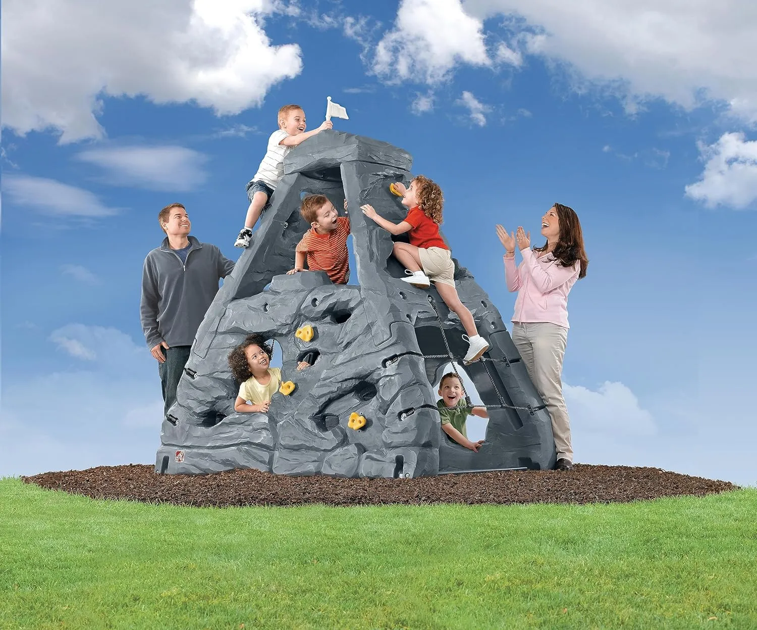 Step 2 Skyward Summit Outdoor Activity Toy For Kids - Grey