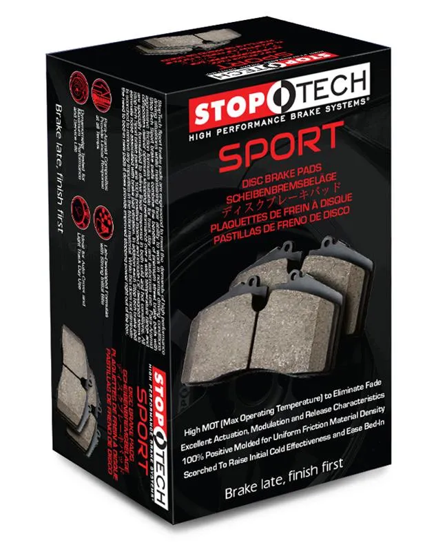 Stoptech Sport Pads (Front) - Subaru STI VA