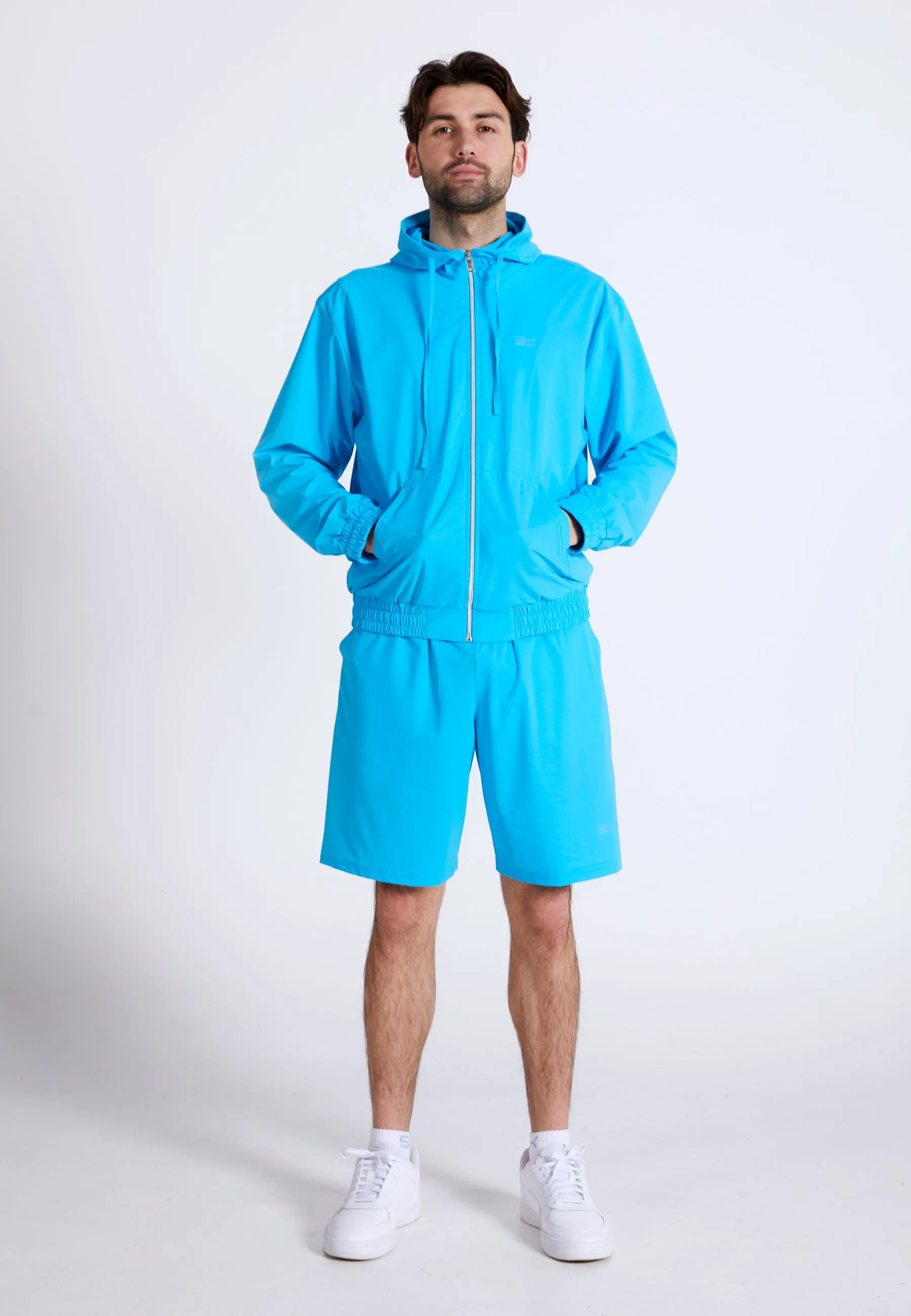 Tennis cross training jacket, turquoise