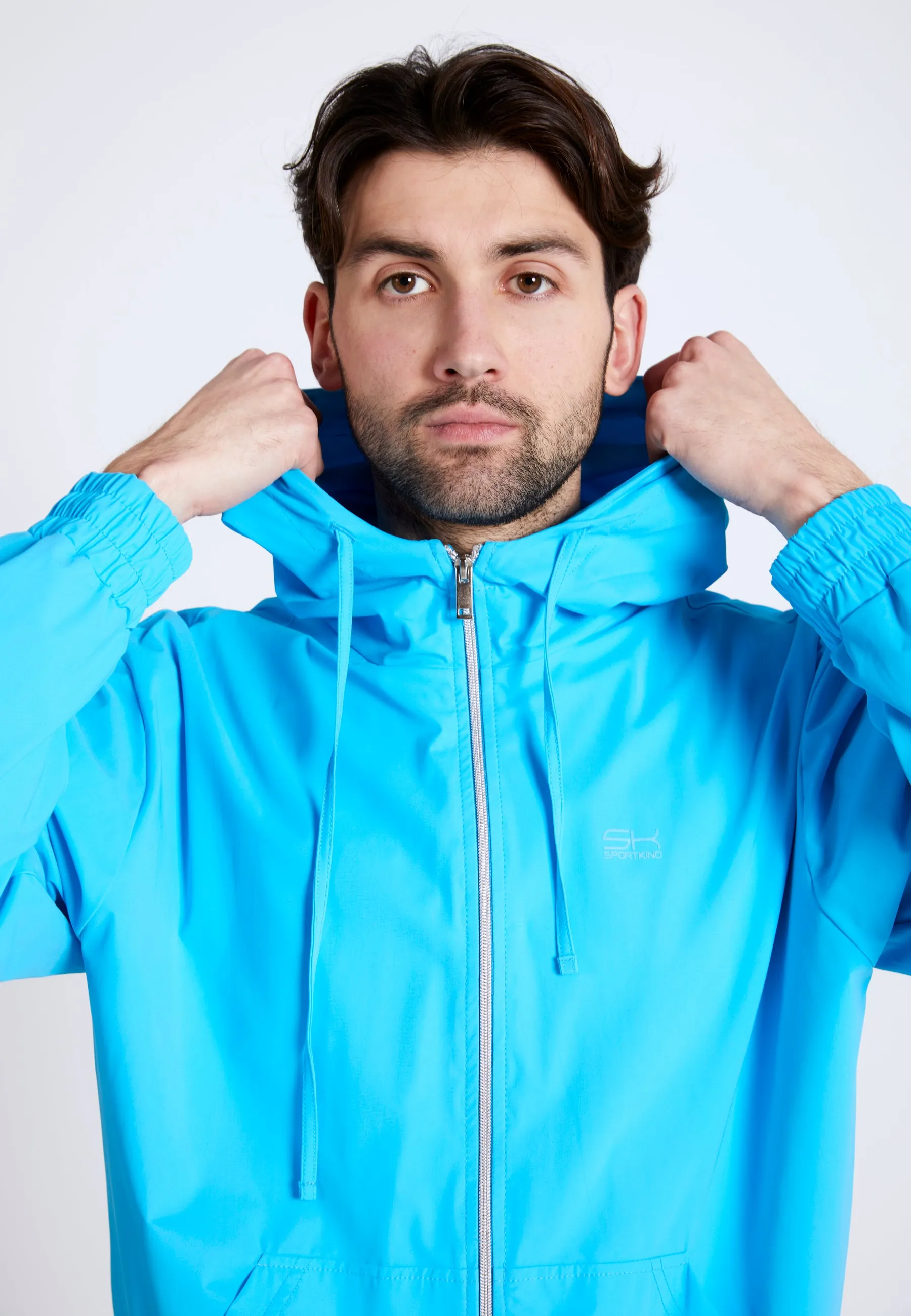 Tennis cross training jacket, turquoise