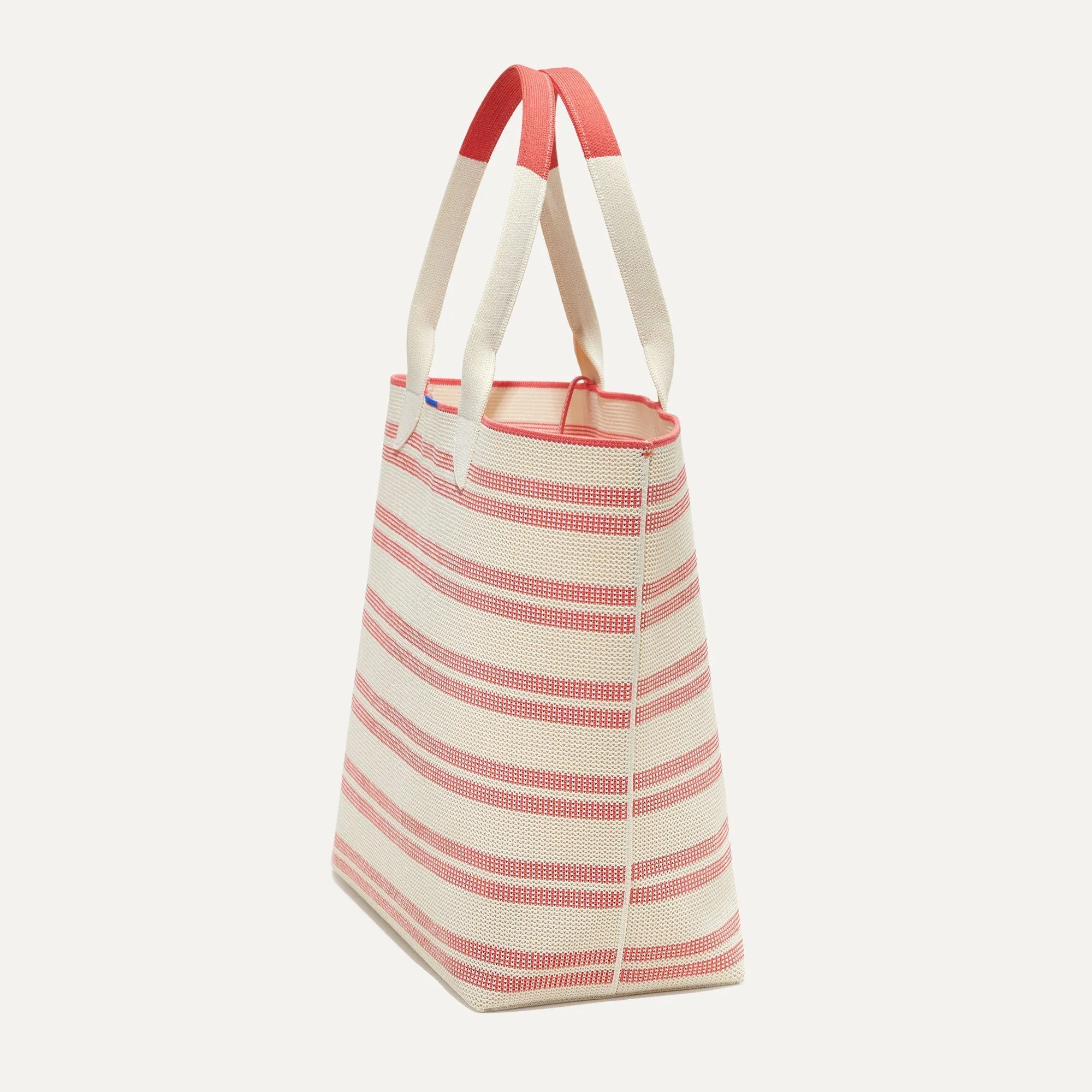 The Lightweight Tote - Coral Stripe