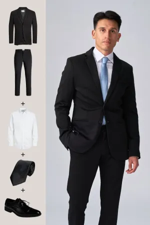 The Original Performance Suit   Shirt, Tie & Derby Shoes - Package Deal