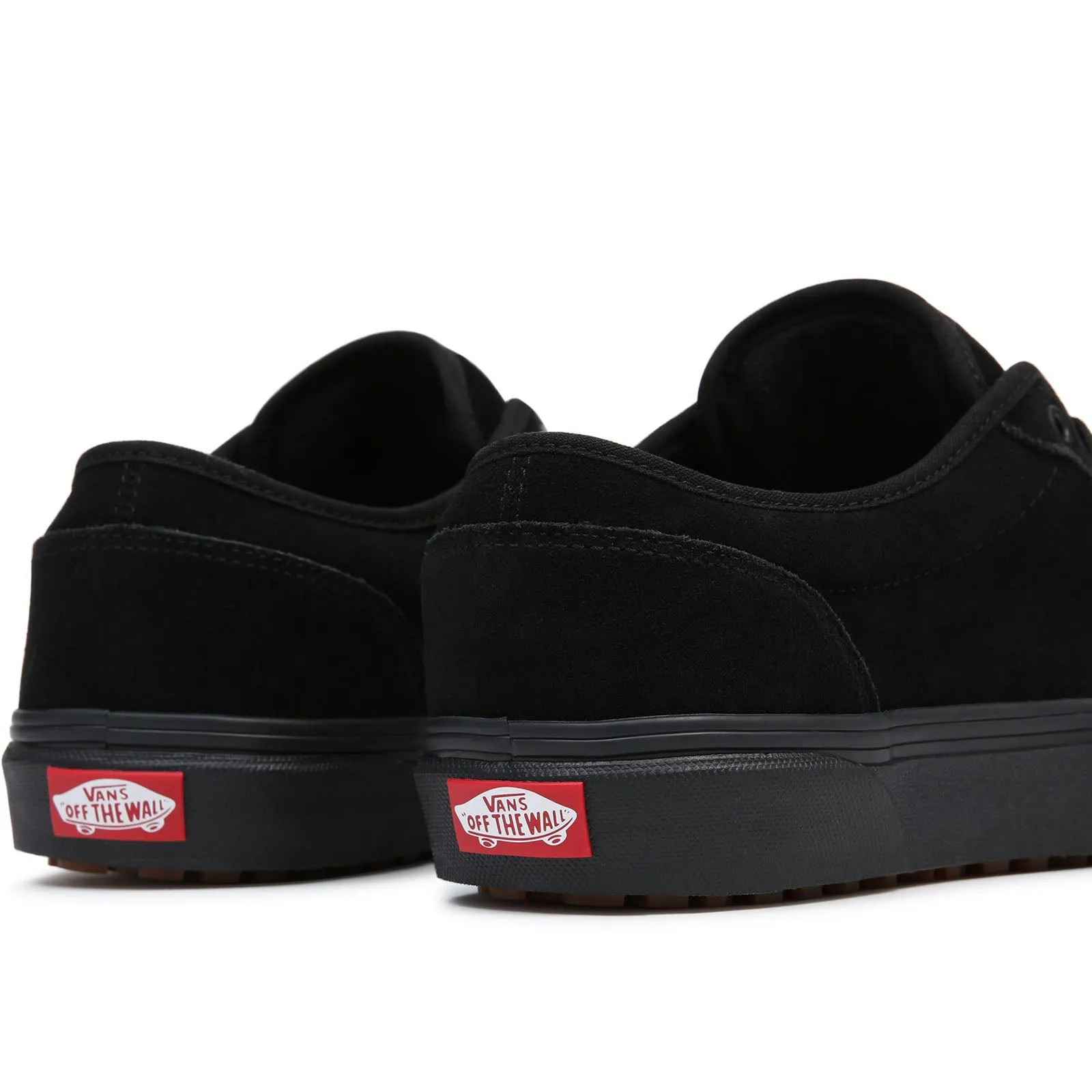 Vans Mens Atwood VansGuard Low Rise Lace Up Suede Trainers - Black