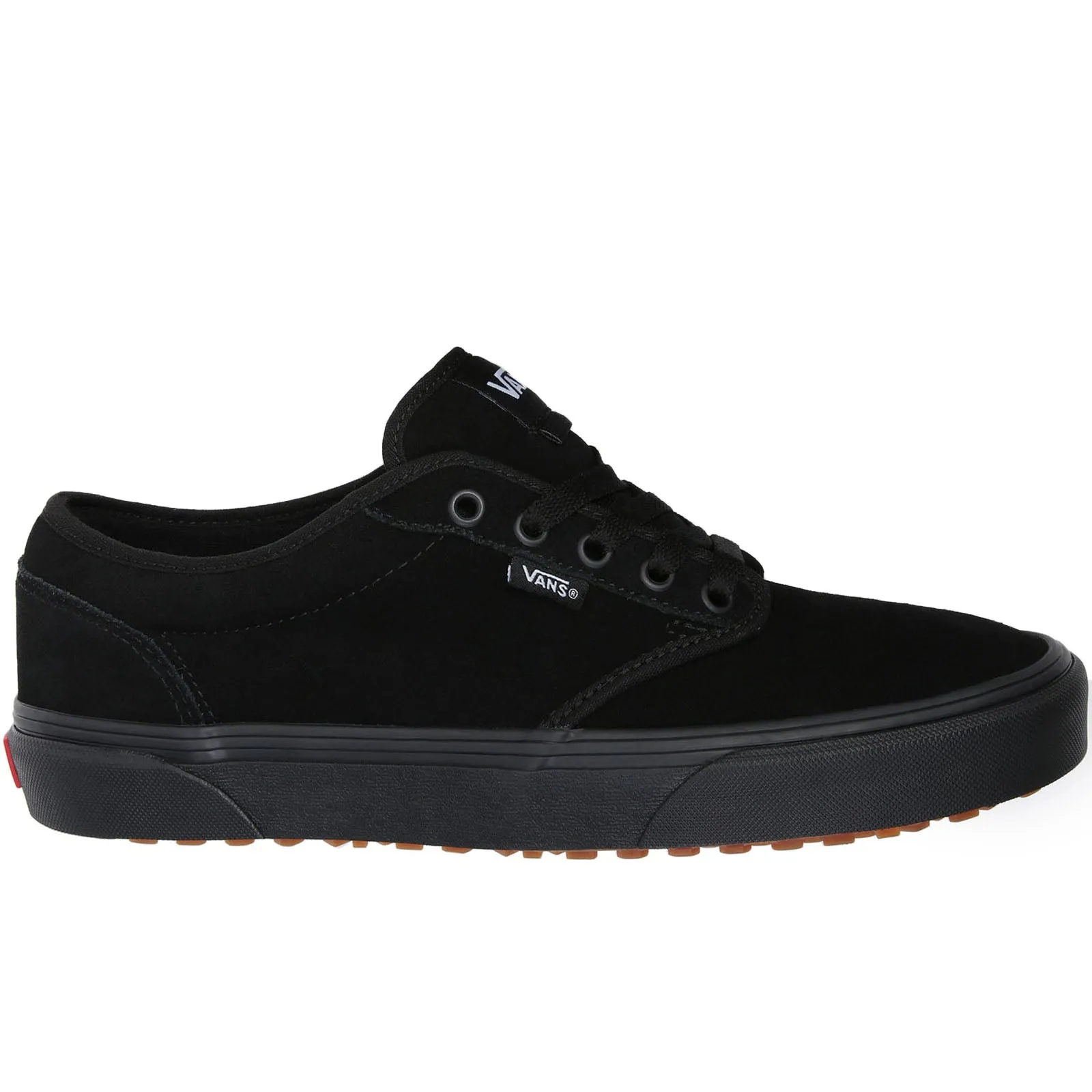 Vans Mens Atwood VansGuard Low Rise Lace Up Suede Trainers - Black