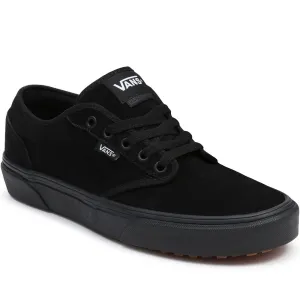 Vans Mens Atwood VansGuard Low Rise Lace Up Suede Trainers - Black