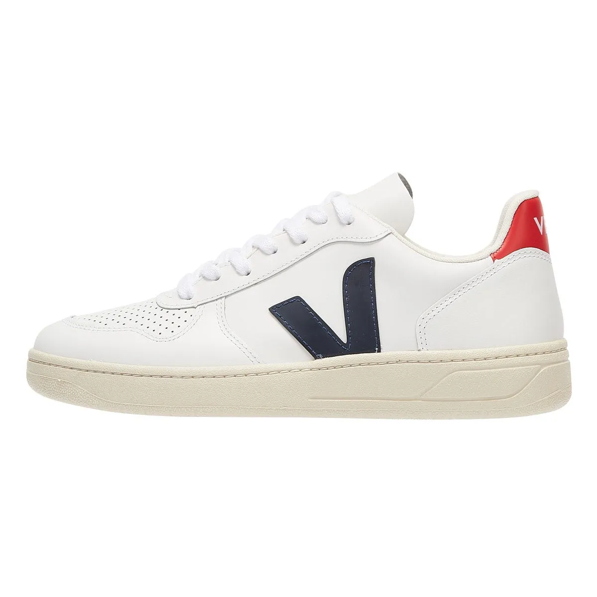 Veja V-10  Womens Extra White / Nautico Pekin Trainers