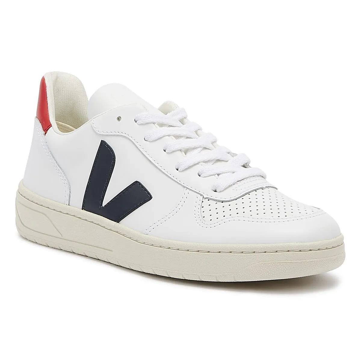 Veja V-10  Womens Extra White / Nautico Pekin Trainers