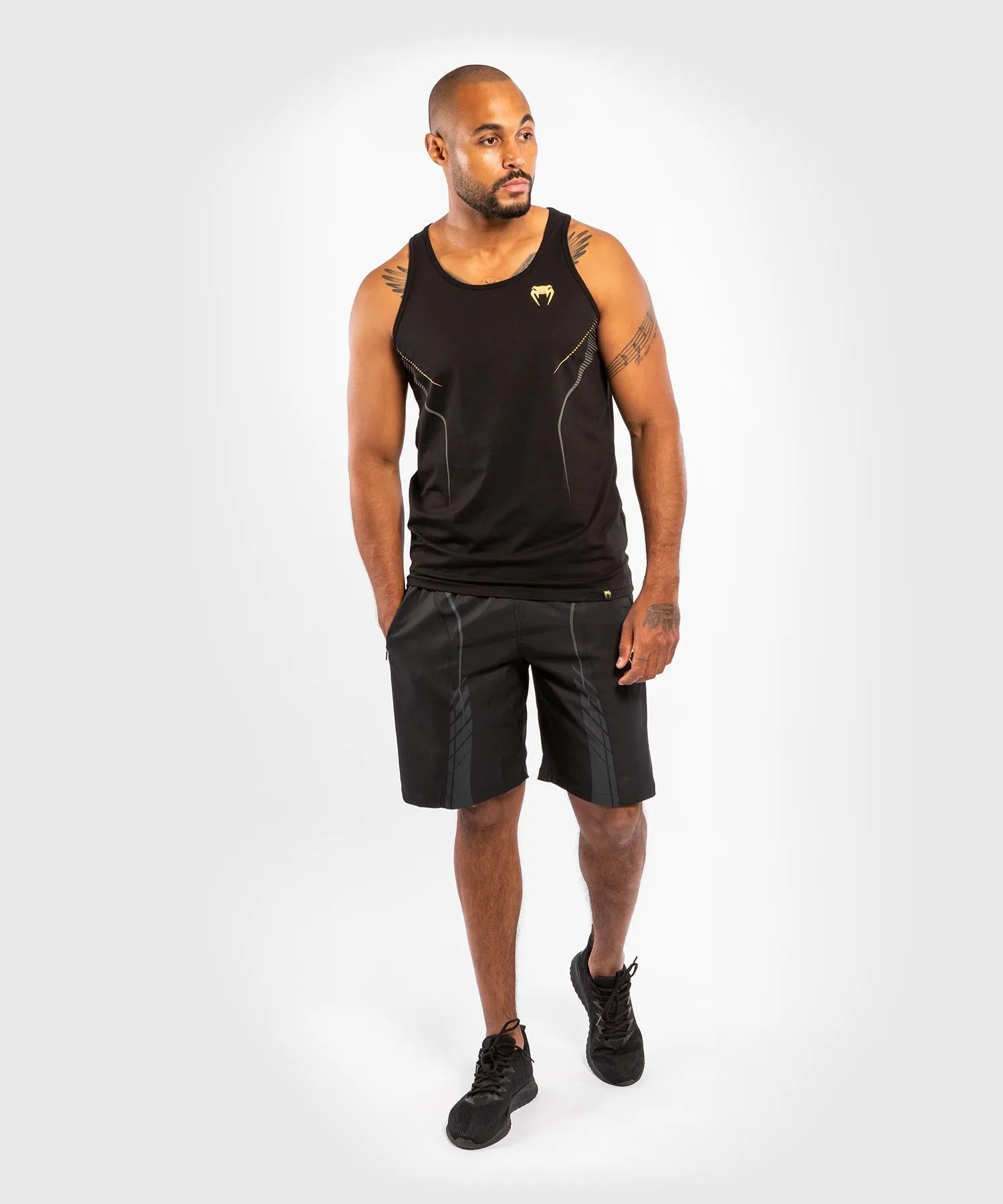 Venum Athletics Training Shorts – Black/Gold