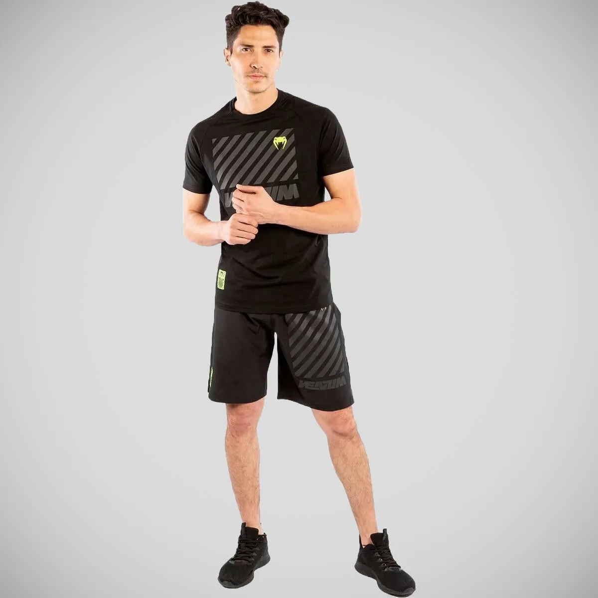 Venum Stripes Training Shorts Black