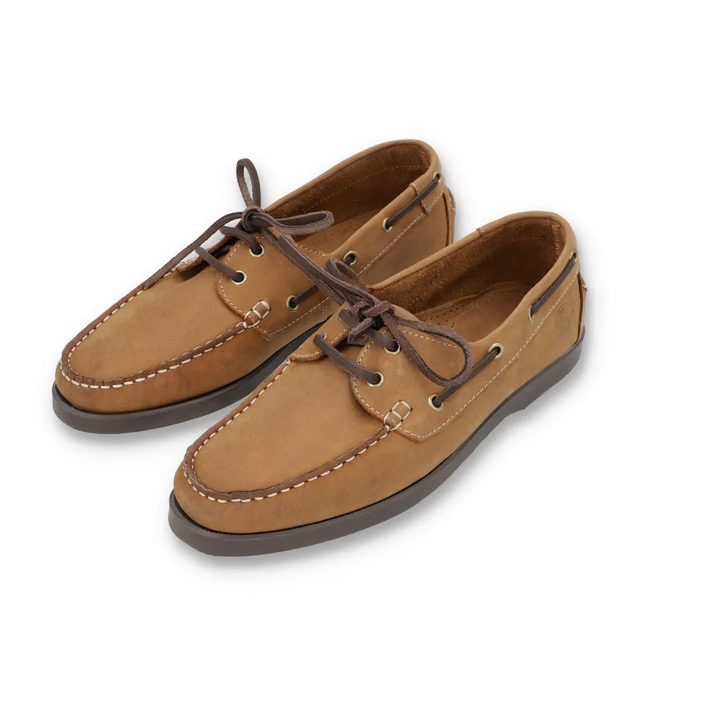 Vintage Tan Sterling Boat Shoes