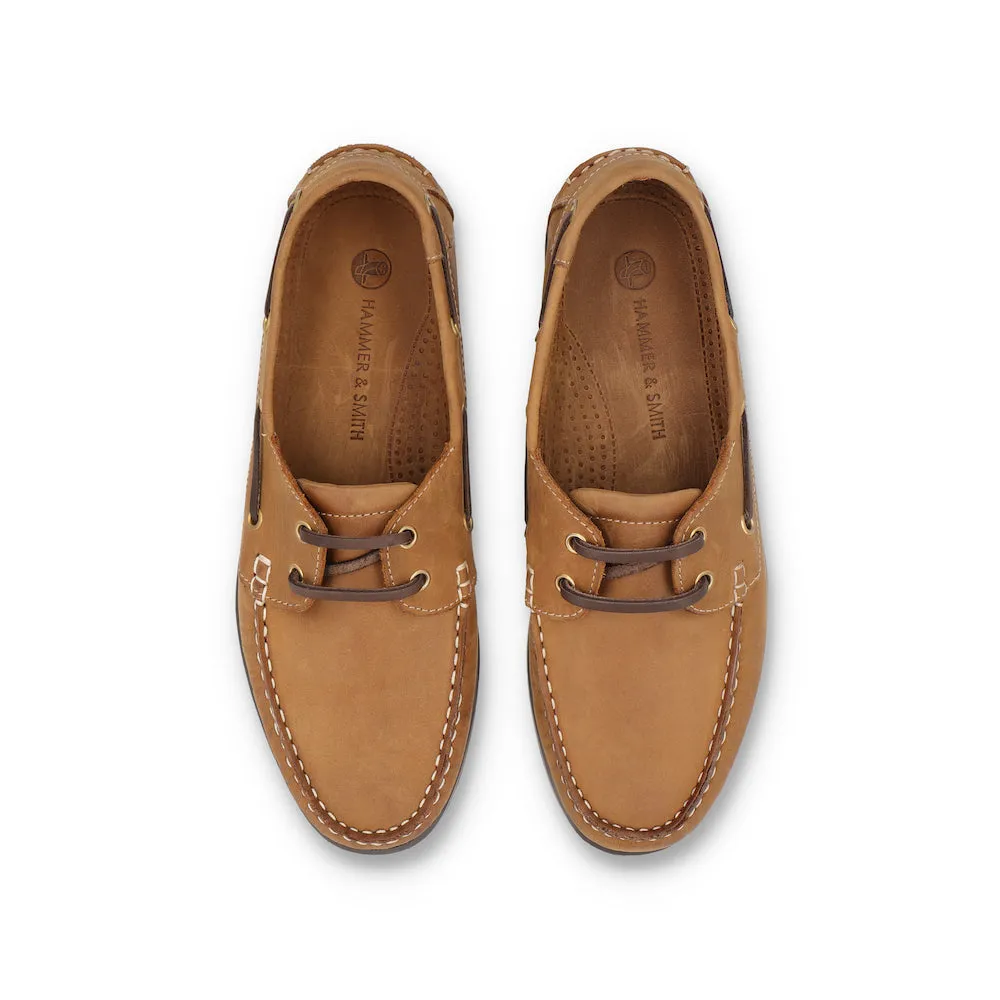 Vintage Tan Sterling Boat Shoes