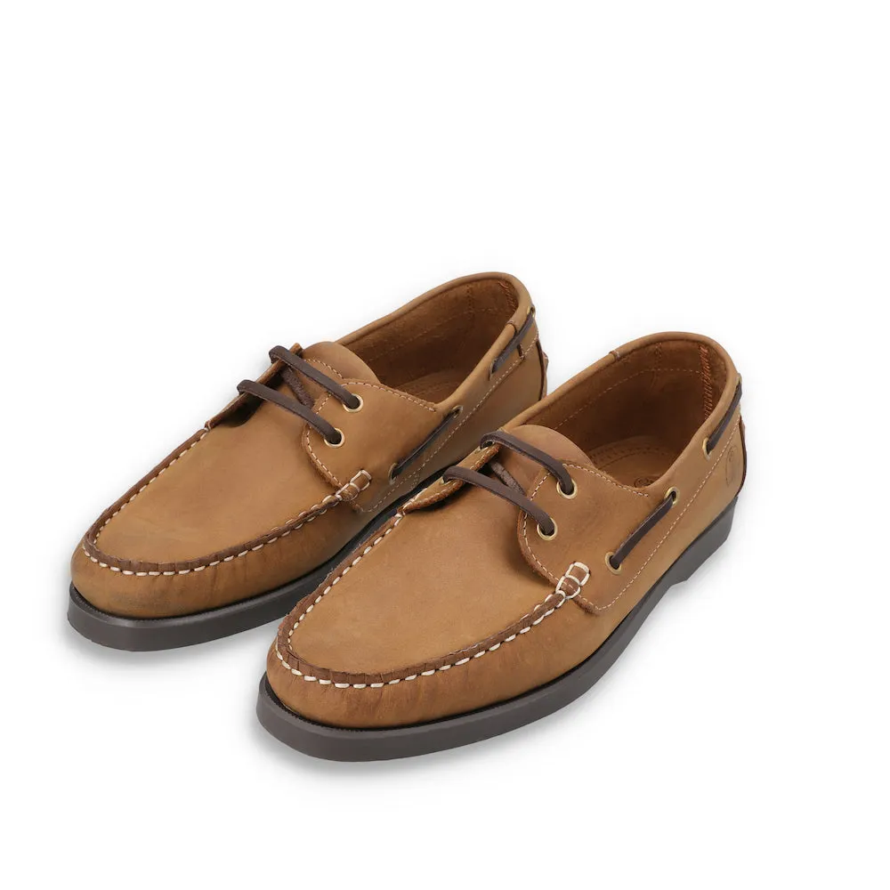 Vintage Tan Sterling Boat Shoes