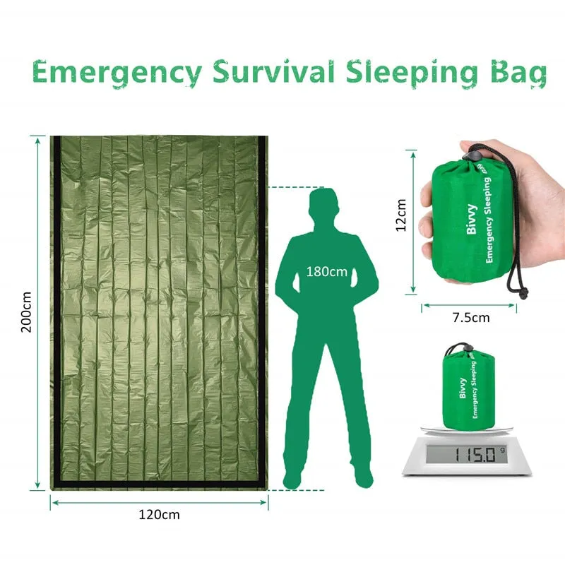 Waterproof Lightweight Thermal Emergency Sleeping Bag