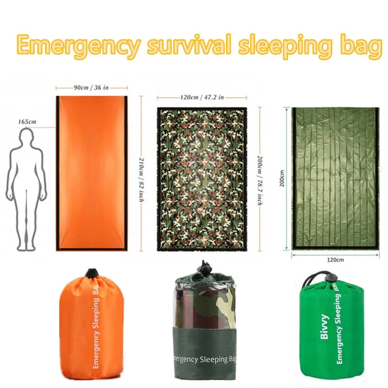 Waterproof Lightweight Thermal Emergency Sleeping Bag