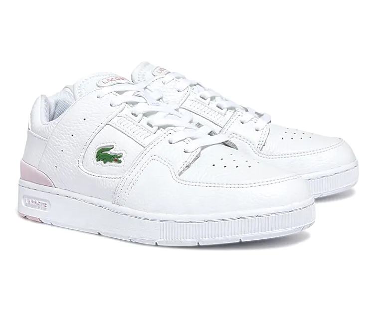 Women's Lacoste Court Cage 0722 (White/Light Pink)