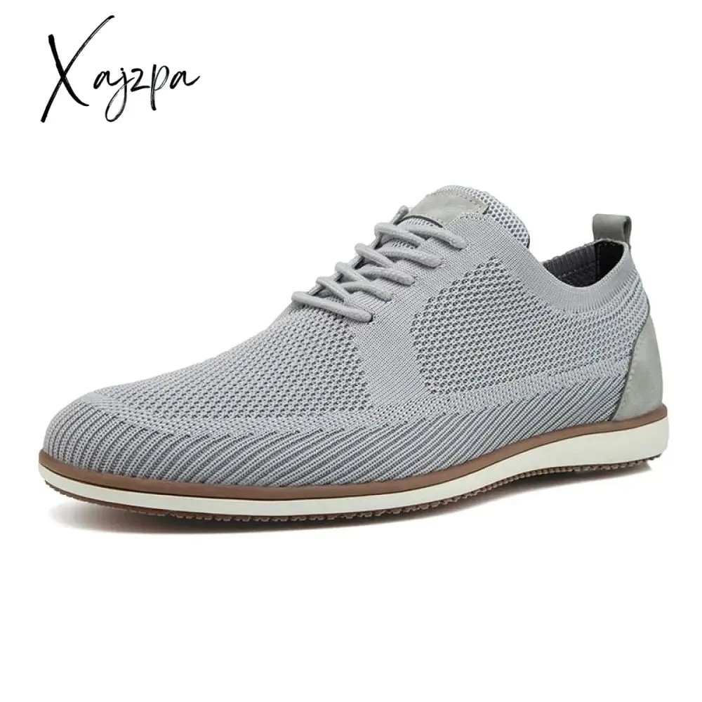 Xajzpa - Original Men's Shoes High Quality Casual Shoes Men Slip-On Sneakers Man Running Shoes Breathable Tenis Shoes Summer